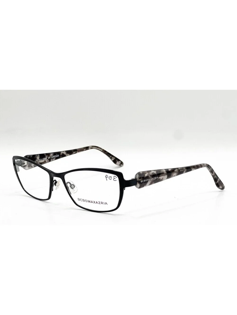Bcbgmaxazria Blaire Black Authentic Eyeglasses 53-16-135